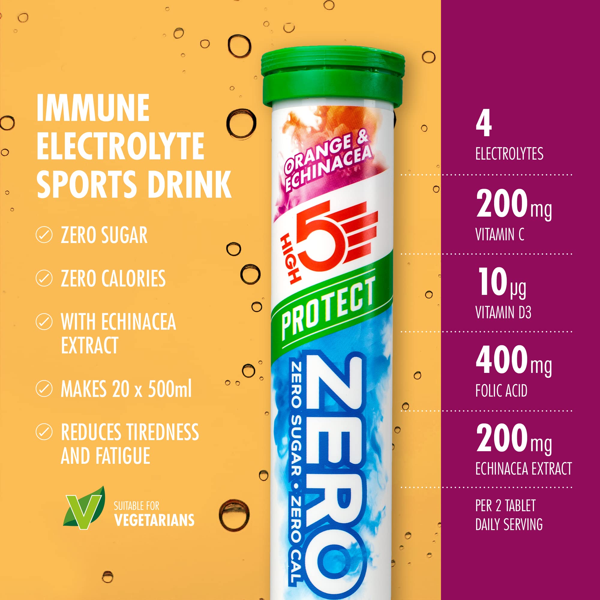 HIGH5 ZERO Protect Electrolyte Tablets