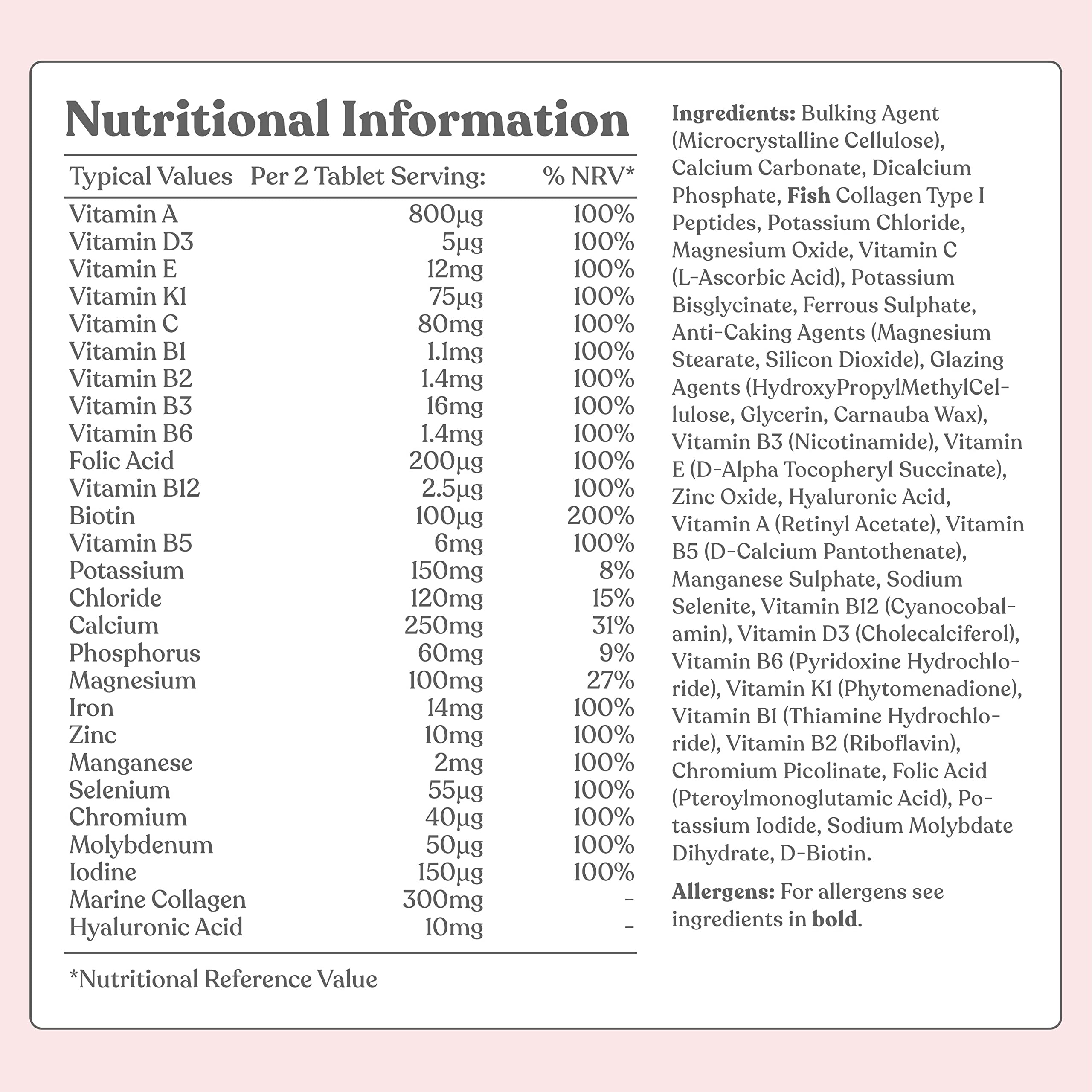 Women's free soul Multivitamins