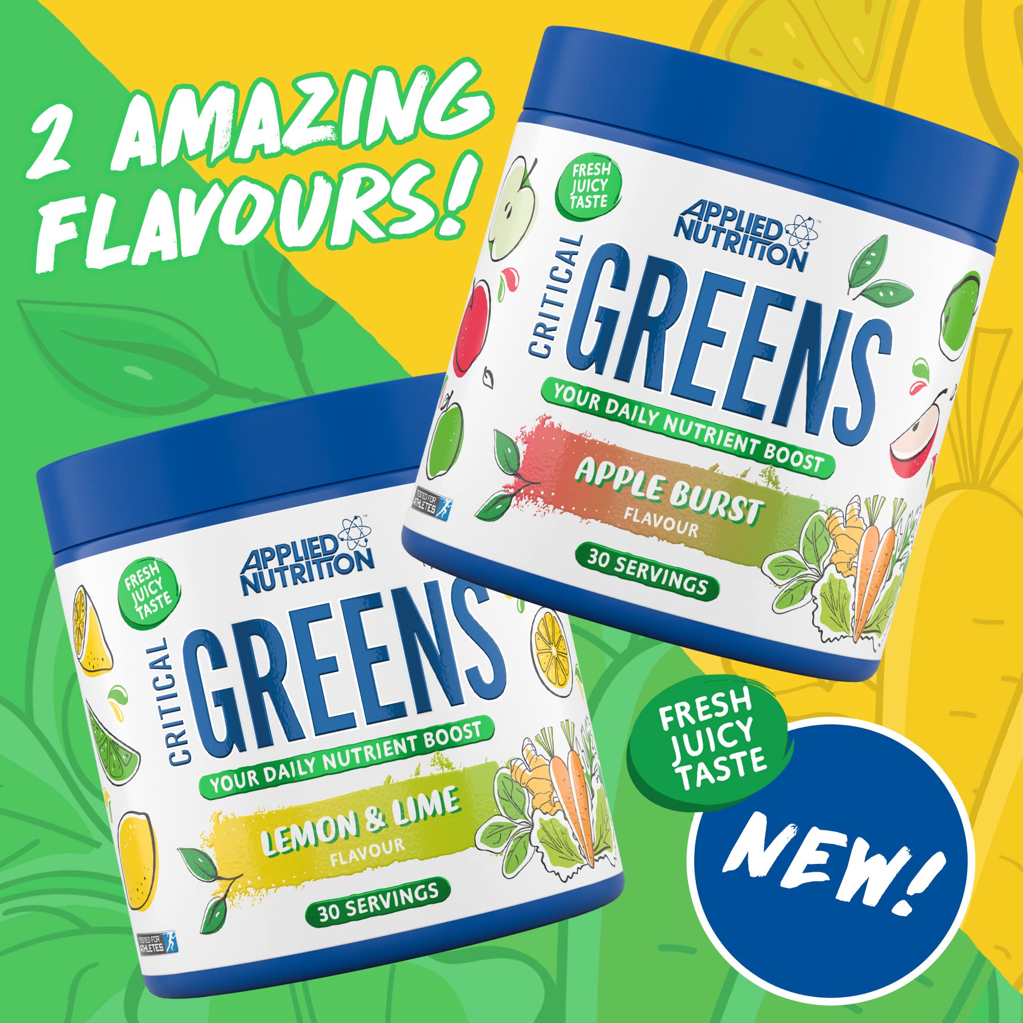Applied Nutrition Critical Greens - Super  Powder)
